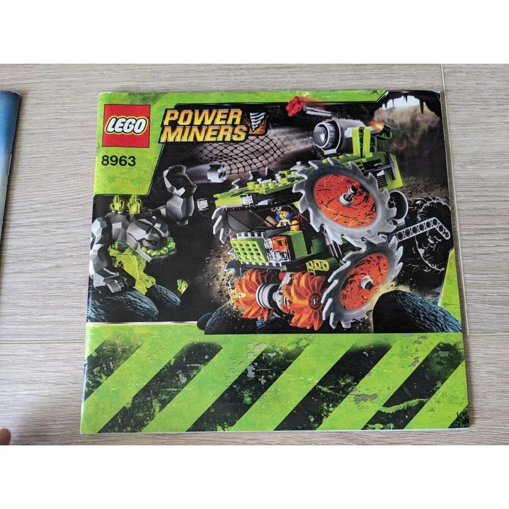 Lego City Star Wars Creator Power Miners Hero Factory World Racers - MANUAL ONLY